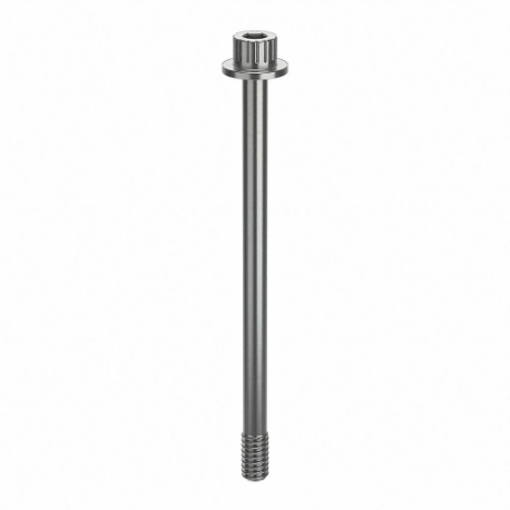 GRAINGER ZPS44014C54 Socket Head Cap Screw, 1/4 Inch-20 Thread Size, 3 13/16 Inch Size Length, Plain, SS | CQ4XJL 45FR79