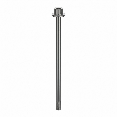 GRAINGER ZPS44014C62 Socket Head Cap Screw, 1/4-20 Thread Size, 4 5/16 Inch Size Length, Plain, Stainless Steel | CQ4WFR 45FR83