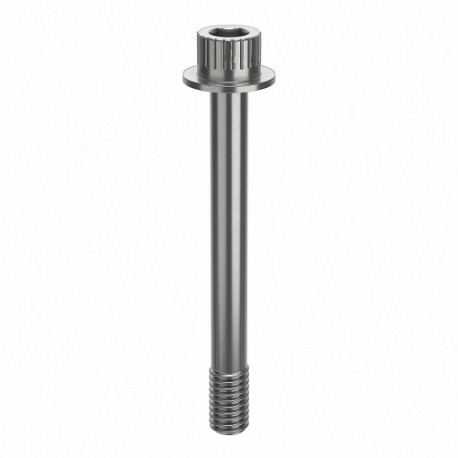 GRAINGER ZPS44038C44 Socket Head Cap Screw, 3/8-16 Thread Size, 3 3/8 Inch Size Length, Plain, Stainless Steel | CQ4WMH 45FT06