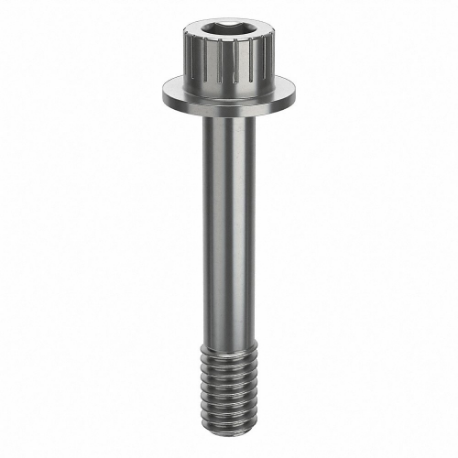 GRAINGER ZPS44051C22 Socket Head Cap Screw, 5/16-18 Thread Size, 1 7/8 Inch Size Length, Plain, Stainless Steel | CR3EZU 45FT26