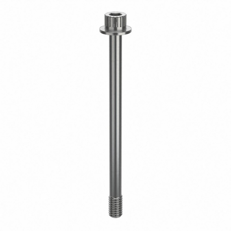 GRAINGER ZPS44051C62 Socket Head Cap Screw, 5/16-18 Thread Size, 4 3/8 Inch Size Length, Plain, Stainless Steel | CQ4WWJ 45FT46