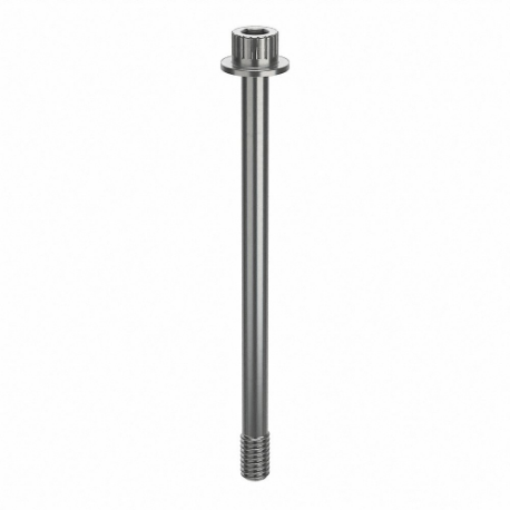 GRAINGER ZPS44051C64 Socket Head Cap Screw, 5/16-18 Thread Size, 4 1/2 Inch Size Length, Plain, Stainless Steel | CQ4WVZ 45FT47
