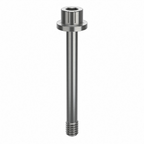 GRAINGER ZPS60108C20 Socket Head Cap Screw, #8-32 Thread Size, 1 7/16 Inch Length, Flanged Std, Plain | CQ4VMH 45FT56