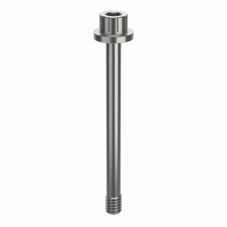 GRAINGER ZPS60108C26 Socket Head Cap Screw, #8-32 Thread Size, 1 13/16 Inch Length, Flanged Std, Plain | CQ4VLV 45FT59