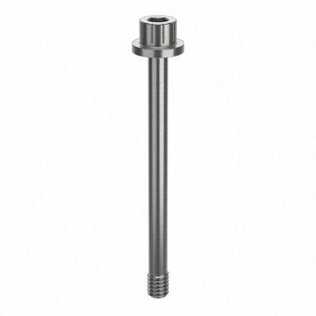 GRAINGER ZPS60108C28 Socket Head Cap Screw, #8-32 Thread Size, 1 15/16 Inch Length, Flanged Std, Plain | CQ4VLZ 45FT60