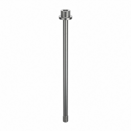 GRAINGER ZPS60108C48 Socket Head Cap Screw, #8-32 Thread Size, 3 3/16 Inch Length, Flanged Std, Plain | CQ4VQM 45FT70