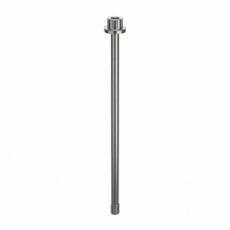 GRAINGER ZPS60108C52 Socket Head Cap Screw, #8-32 Thread Size, 3 7/16 Inch Length, Flanged Std, Plain | CQ4XMV 45FT72