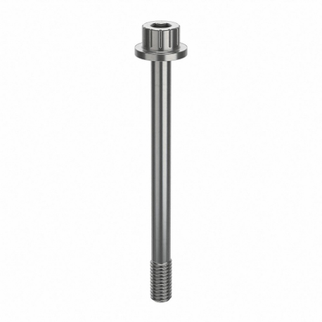 GRAINGER ZPS60110F30 Socket Head Cap Screw, #10-32 Thread Size, 2 1/4 Inch Length, Flanged Std, Plain | CQ4XHV 45FT92