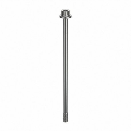 GRAINGER ZPS60110F60 Socket Head Cap Screw, #10-32 Thread Size, 4 1/8 Inch Length, Flanged Std, Plain | CQ4VFY 45FV08