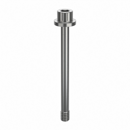 GRAINGER ZPS60208C26 Socket Head Cap Screw, #8-32 Thread Size, 1 13/16 Inch Length, Flanged Std, Plain | CQ4XQB 45FW47