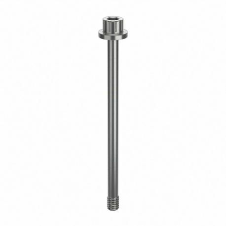GRAINGER ZPS60208C36 Socket Head Cap Screw, #8-32 Thread Size, 2 7/16 Inch Length, Flanged Std, Plain | CQ4VPM 45FW52