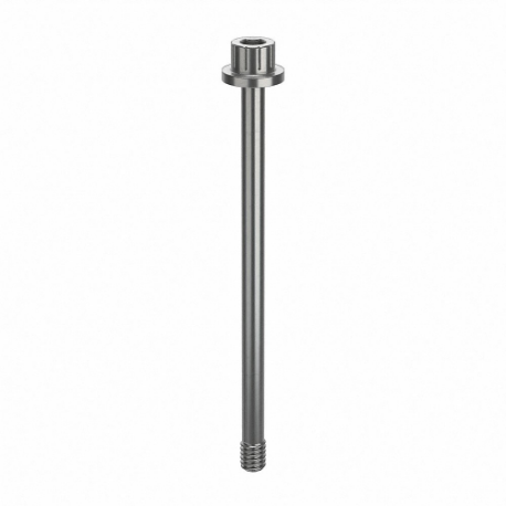 GRAINGER ZPS60208C38 Socket Head Cap Screw, #8-32 Thread Size, 2 9/16 Inch Length, Flanged Std, Plain | CQ4VPP 45FW53