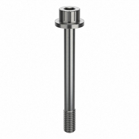 GRAINGER ZPS60210F22 Socket Head Cap Screw, #10-32 Thread Size, 1 3/4 Inch Length, Flanged Std, Plain | CQ4VBU 45FW76