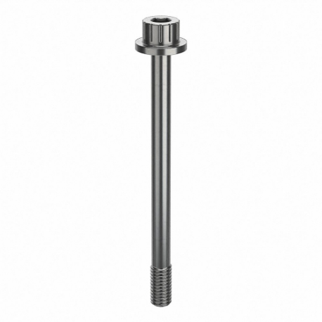 GRAINGER ZPS60210F32 Socket Head Cap Screw, #10-32 Thread Size, 2 3/8 Inch Length, Flanged Std, Plain | CQ4VDR 45FW81