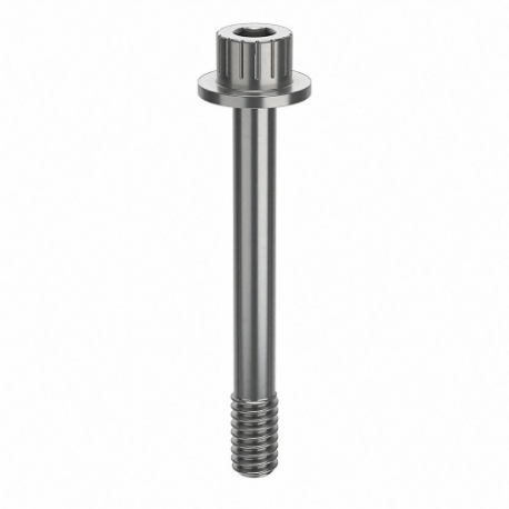 GRAINGER ZPS60214C26 Socket Head Cap Screw, 1/4-20 Thread Size, 2 1/16 Inch Size Length, Plain, Stainless Steel | CQ4WCU 45FX41