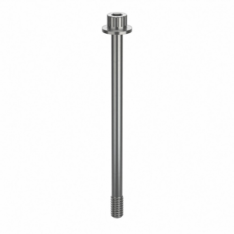 GRAINGER ZPS60214C54 Socket Head Cap Screw, 1/4 Inch-20 Thread Size, 3 13/16 Inch Size Length, Plain, SS | CQ4WEM 45FX55