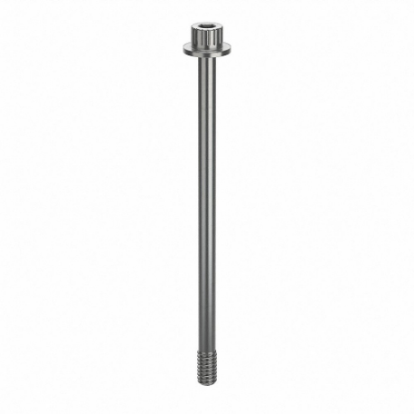 GRAINGER ZPS60214C62 Socket Head Cap Screw, 1/4-20 Thread Size, 4 5/16 Inch Size Length, Plain, Stainless Steel | CQ4WFU 45FX59