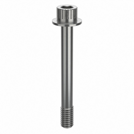 GRAINGER ZPS60238C40 Socket Head Cap Screw, 3/8-16 Thread Size, 3 1/8 Inch Size Length, Plain, Stainless Steel | CQ4WMB 45FX79