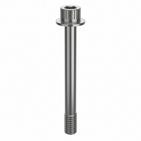 GRAINGER ZPS60238C44 Socket Head Cap Screw, 3/8-16 Thread Size, 3 3/8 Inch Size Length, Plain, Stainless Steel | CQ4WMK 45FX81