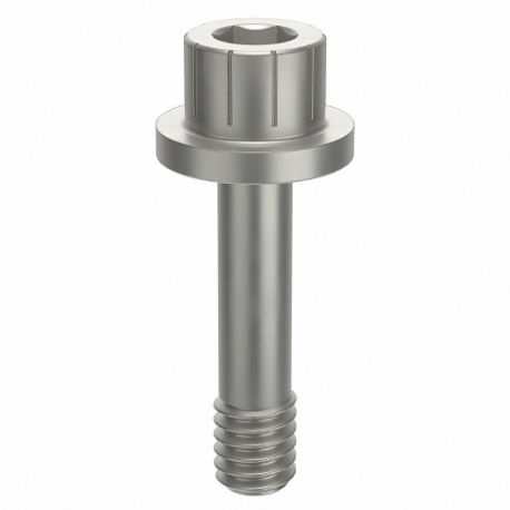 GRAINGER ZPS72008C08 Socket Head Cap Screw, #8-32 Thread Size, 11/16 Inch Length, Flanged Std, Plain, Aluminum | CQ4XLT 45FY27