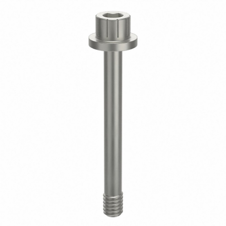 GRAINGER ZPS72008C20 Socket Head Cap Screw, #8-32 Thread Size, 1 7/16 Inch Length, Flanged Std, Plain, Aluminum | CQ4VMJ 45FY33
