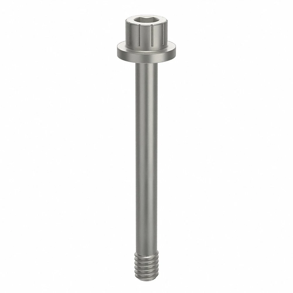 GRAINGER ZPS72008C22 Socket Head Cap Screw, #8-32 Thread Size, 1 9/16 Inch Length, Flanged Std, Plain, Aluminum | CQ4XMJ 45FY34