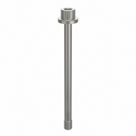 GRAINGER ZPS72008C32 Socket Head Cap Screw, #8-32 Thread Size, 2 3/16 Inch Length, Flanged Std, Plain, Aluminum | CQ4VPE 45FY39