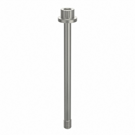 GRAINGER ZPS72008C34 Socket Head Cap Screw, #8-32 Thread Size, 2 5/16 Inch Length, Flanged Std, Plain, Aluminum | CQ4VPJ 45FY40