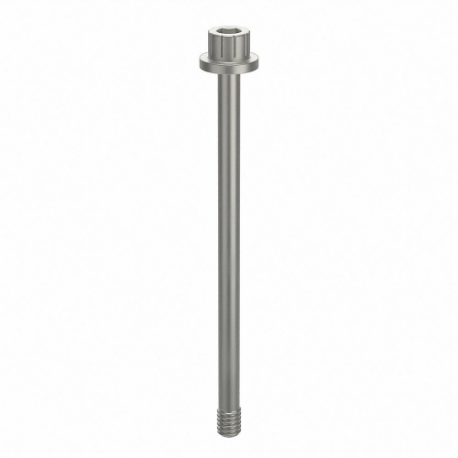 GRAINGER ZPS72008C38 Socket Head Cap Screw, #8-32 Thread Size, 2 9/16 Inch Length, Flanged Std, Plain, Aluminum | CQ4VPR 45FY42
