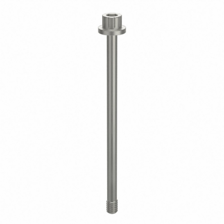 GRAINGER ZPS72008C40 Socket Head Cap Screw, #8-32 Thread Size, 2 11/16 Inch Length, Flanged Std, Plain | CQ4VNU 45FY43