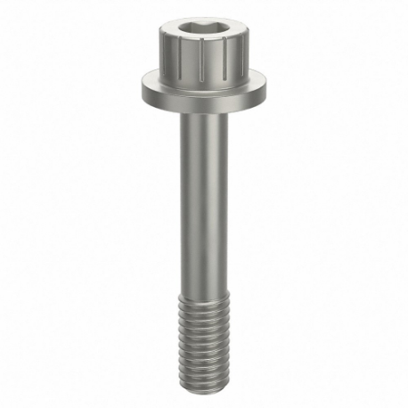 GRAINGER ZPS72010F12 Socket Head Cap Screw, #10-32 Thread Size, 1 1/8 Inch Length, Flanged Std, Plain, Aluminum | CQ4VBT 45FY61