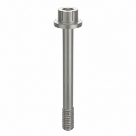 GRAINGER ZPS72010F22 Socket Head Cap Screw, #10-32 Thread Size, 1 3/4 Inch Length, Flanged Std, Plain, Aluminum | CQ4VBZ 45FY66