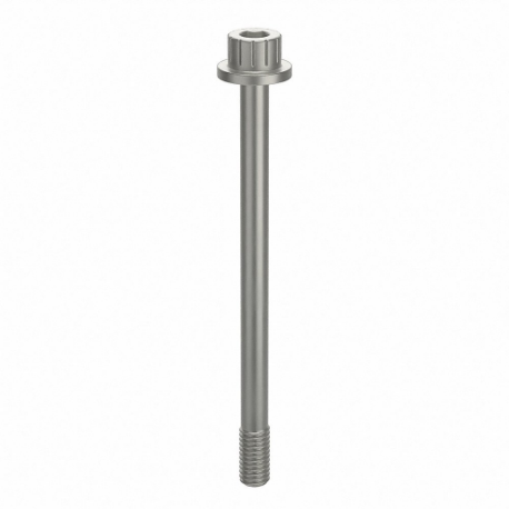 GRAINGER ZPS72010F36 Socket Head Cap Screw, #10-32 Thread Size, 2 5/8 Inch Length, Flanged Std, Plain, Aluminum | CQ4XGH 45FY73