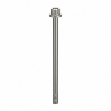 GRAINGER ZPS72010F44 Socket Head Cap Screw, #10-32 Thread Size, 3 1/8 Inch Length, Flanged Std, Plain, Aluminum | CQ4VEQ 45FY77