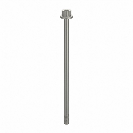 GRAINGER ZPS72010F56 Socket Head Cap Screw, #10-32 Thread Size, 3 7/8 Inch Length, Flanged Std, Plain, Aluminum | CQ4VFG 45FY83