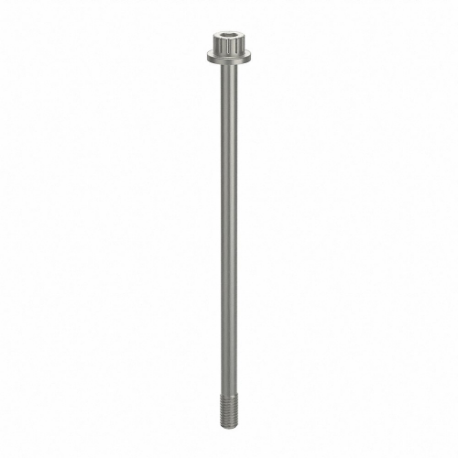GRAINGER ZPS72010F58 Socket Head Cap Screw, #10-32 Thread Size, 4 Inch Length, Flanged Std, Plain, Aluminum | CQ4VGF 45FY84