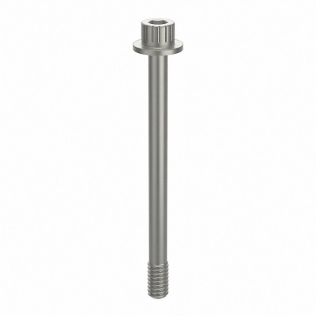 GRAINGER ZPS72014C42 Socket Head Cap Screw, 1/4-20 Thread Size, 3 1/16 Inch Size Length, Plain, Aluminum | CQ4WED 45FZ41