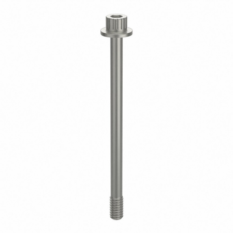 GRAINGER ZPS72014C50 Socket Head Cap Screw, 1/4-20 Thread Size, 3 9/16 Inch Size Length, Plain, Aluminum | CQ4WFC 45FZ45