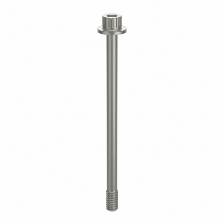 GRAINGER ZPS72014C54 Socket Head Cap Screw, 1/4-20 Thread Size, 3 13/16 Inch Size Length, Plain, Aluminum | CQ4WEL 45FZ47