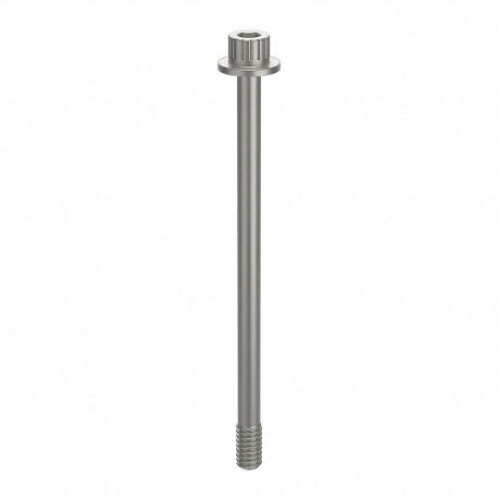 GRAINGER ZPS72014C56 Socket Head Cap Screw, 1/4-20 Thread Size, 3 15/16 Inch Size Length, Plain, Aluminum | CQ4WEP 45FZ48