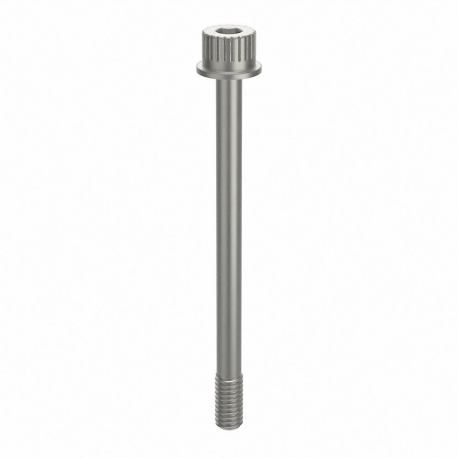 GRAINGER ZPS72038C58 Socket Head Cap Screw, 3/8-16 Thread Size, 4 1/8 Inch Size Length, Plain, Aluminum | CQ4WNK 45FZ81