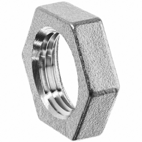 GRAINGER ZUSA-PF-9482 Locknut, Aluminum, 1 1/2 Inch Fitting Pipe Size, Class 150, Female Npsl | CP7KWQ 60PW89