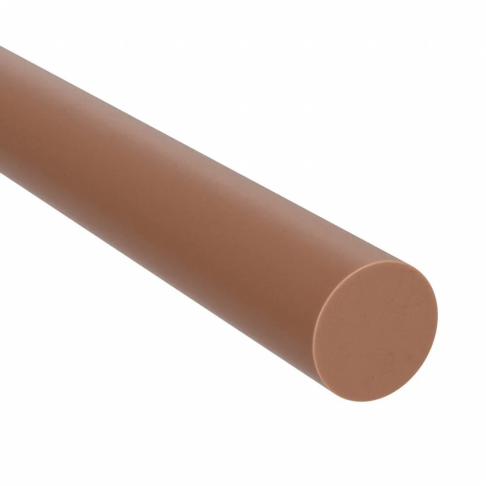 GRAINGER ZUSA-RC-1217 Viton Round Cord, Std, Brown, 4.5 mm, 5 ft Overall Length, 75A, -15 Deg F to 400 Deg F | CQ7XPB 784UP4