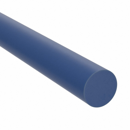 GRAINGER ZUSA-RC-1663 Silicone Round Cord, Metal Detectable Food, Blue, 20 ft Length, 6 mm, 70A | CQ4TUR 784VX8