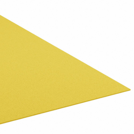 GRAINGER 1001347Y Polyethylene Sheet, Std, 24 x 4 Ft, 3/4 Inch Thickness, Yellow, Closed Cell, Plain, Firm | CQ3UGK 30WN41