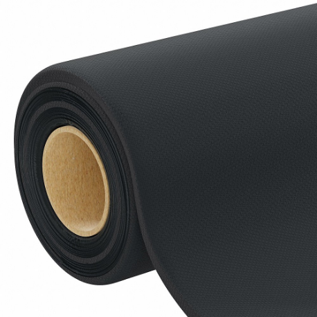 GRAINGER ZUSANSR-355 Neoprene Roll, 36 Inch X 10 Ft, 1 Inch Thick, Black, Closed Cell, 1-Sided Adhesive | CQ2PEG 497F99