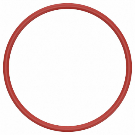 GRAINGER ZUSAS50FDA026 O-Ring, 1 1/4 Inch Inside Dia, 1 3/8 Inch Outside Dia, 50 Shore A, Red, 25 PK | CQ3CEV 714D14