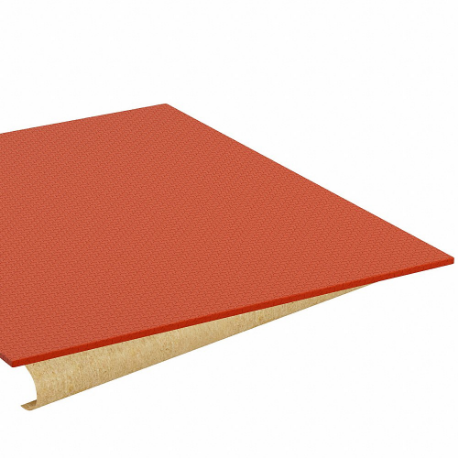 GRAINGER ZUSASSR-9 Silicone Sheet, Standard, 12 x 24 Inch Size, 3/16 Inch Thickness, Red, Closed Cell, Plain | CQ4PCJ 743V21