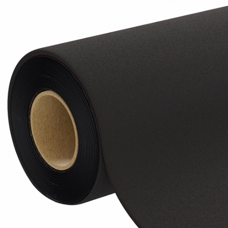 GRAINGER ZUSASSR-B-202 Silicone Roll, Standard, 36 x 32 Ft, 1/8 Inch Thickness, Black, Closed Cell, Plain, Medium | CQ4NWE 60JG94