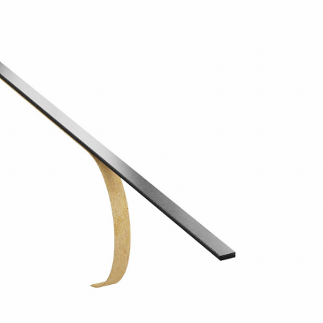 GRAINGER ZUSAVSR-10 Viton Strip, 1/4 Inch Thick, Closed Cell, Black, Acrylic, 1 Adhesive Sides | CQ7WVX 497J44